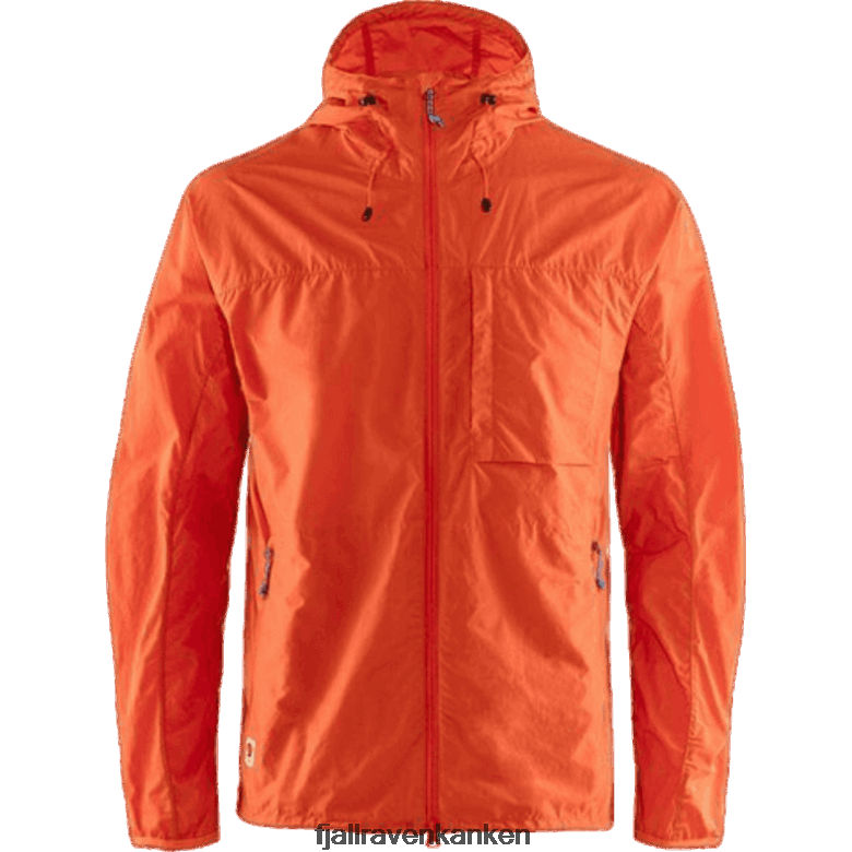 Fjällräven Polska - Flame Orange Fjällräven Outlets High Coast Wind Jacket M - 3 Colours