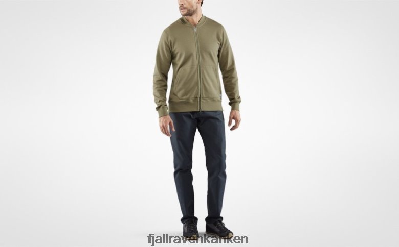 Fjallraven Kanken - Greenland Zip Cardigan M - Green Green Fjällräven Outlets