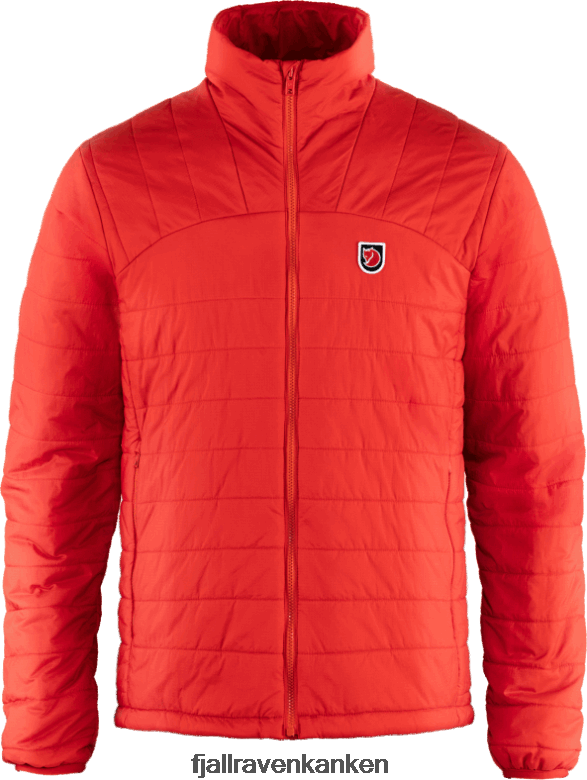 Fjallraven Sklep - Expedition X-Lätt Jacket M - True Red Fjällräven Outlets True Red