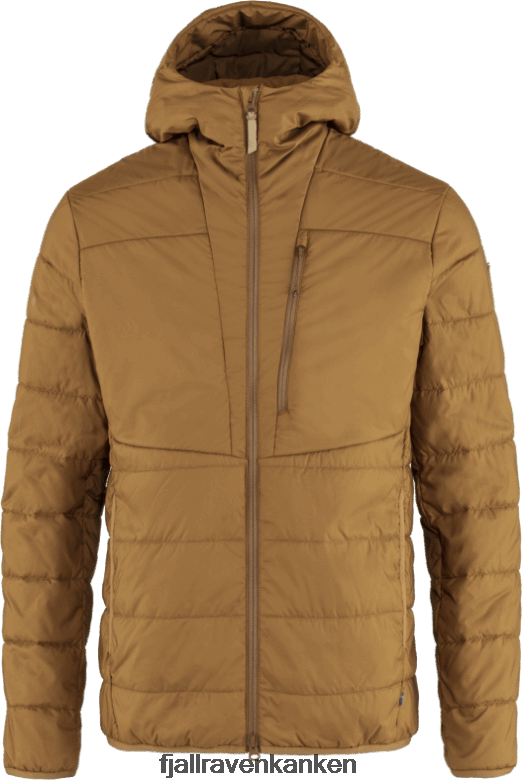 Fjallraven Kanken - Keb Padded Hoodie M - Chestnut Chestnut Fjällräven Outlets