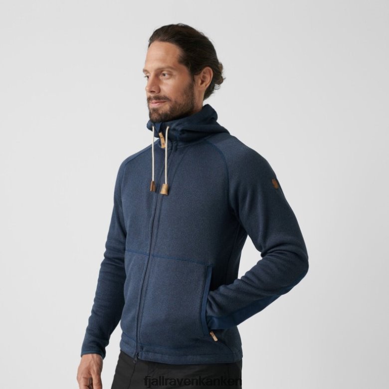 Fjällräven Polska - Deep Forest Fjällräven Outlets Övik Fleece Hoodie M - Deep Forest
