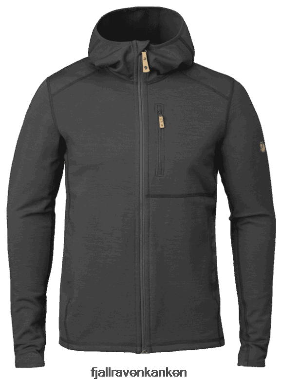Fjallraven Kanken - Dark Grey/Black Keb Fleece Hoodie M - 2 Colours Fjällräven Outlets