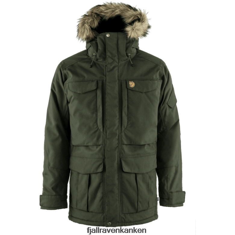 Fjallraven Sklep - Fjällräven Outlets Deep Forest Nuuk Parka M - Deep Forest