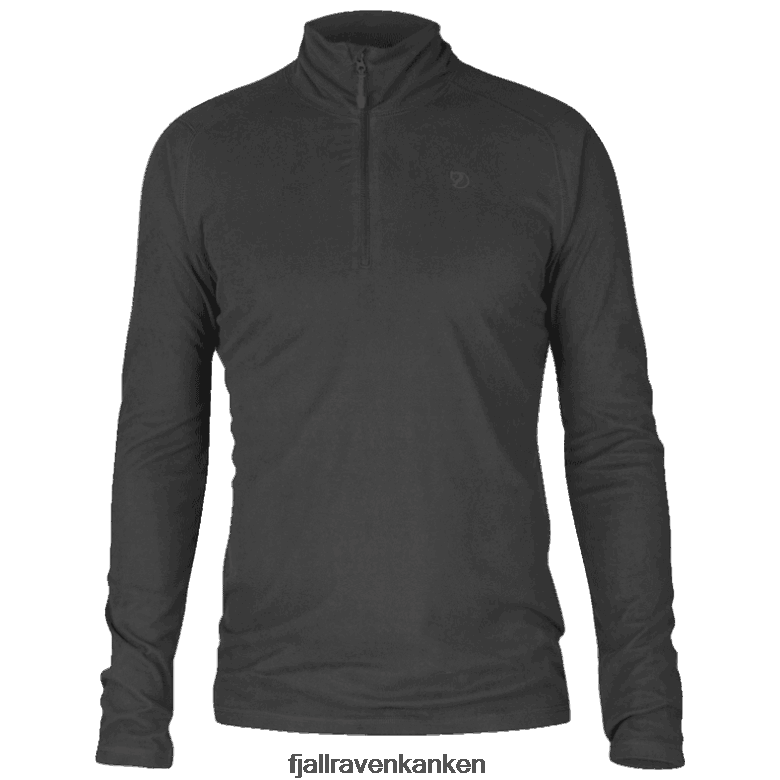 Fjallraven Kanken - Pine Half Zip M Dark Grey Fjällräven Outlets