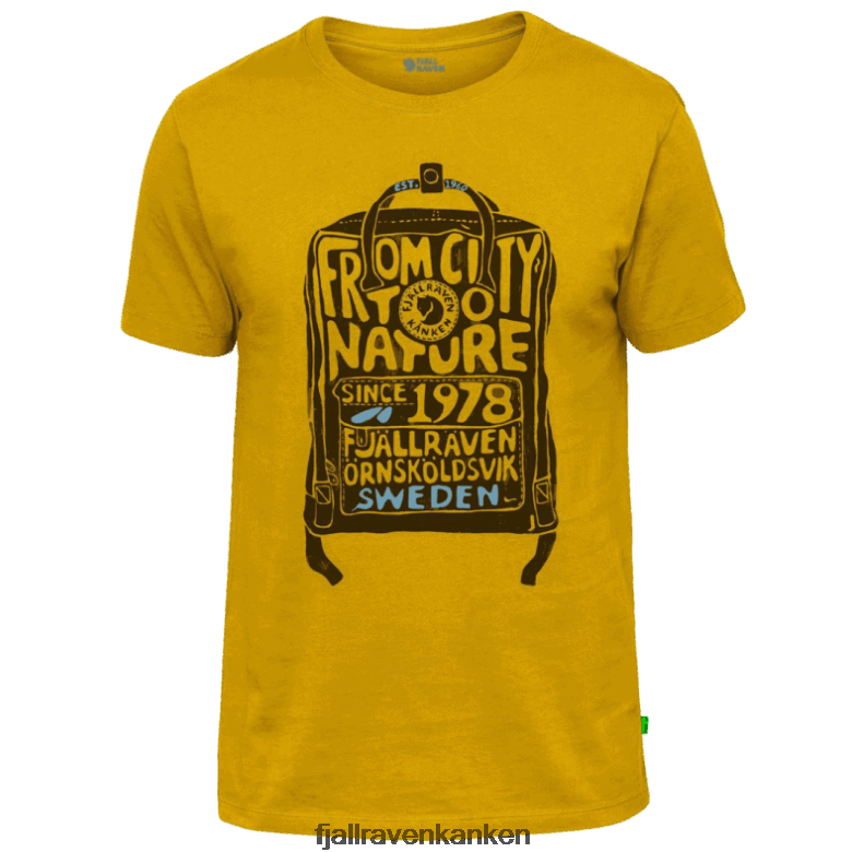 Fjallraven Kanken - Dandelion Kånken T-Shirt M - 3 Colours Fjällräven Outlets