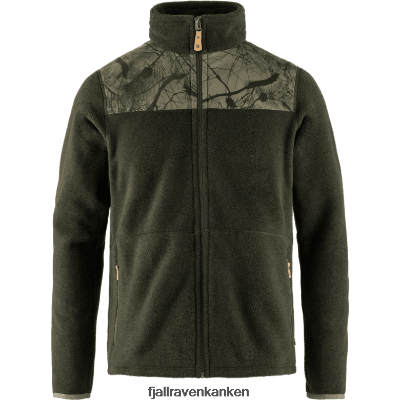 Fjallraven Kanken - Lappland Fleece M Laurel Green-Green Camo Fjällräven Outlets