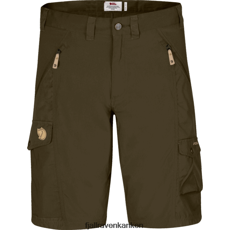 Fjallraven Sklep - Fjällräven Outlets Dark Olive Abisko Shorts M