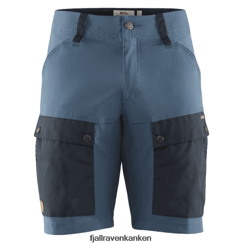 Fjallraven Sklep - Fjällräven Outlets Dark Navy/Uncle Blue Keb Shorts M