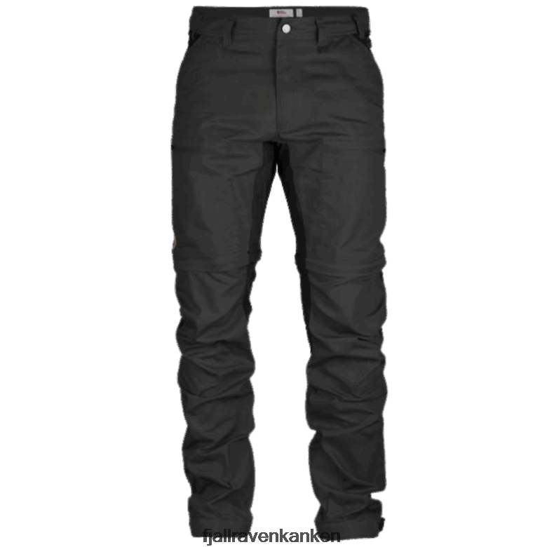 Fjällräven Polska - Fjällräven Outlets Abisko Lite Trekking Zip-Off Trousers M Regular Dark Grey/Black