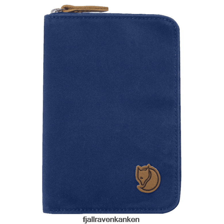 Fjallraven Kanken - Deep Blue Passport Wallet - 6 Colours Fjällräven Outlets