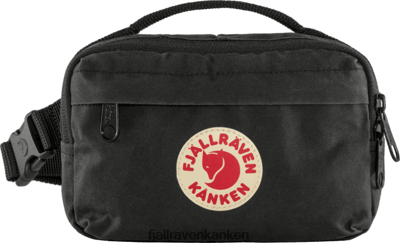 Fjallraven Kanken - Fashion Kånken Hip Pack Black Fjällräven Outlets