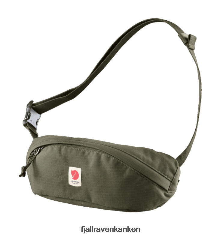Fjallraven Kanken - Laurel Green Ulvö Hip Pack Medium Fjällräven Outlets
