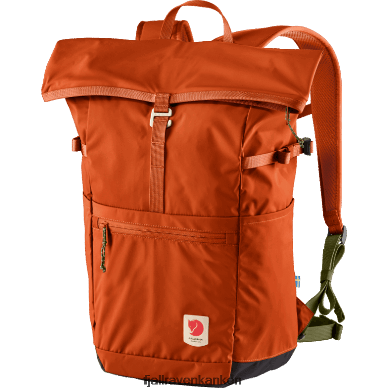 Fjallraven Kanken - High Coast Foldsack 24 Rowan Red Fjällräven Outlets Brand