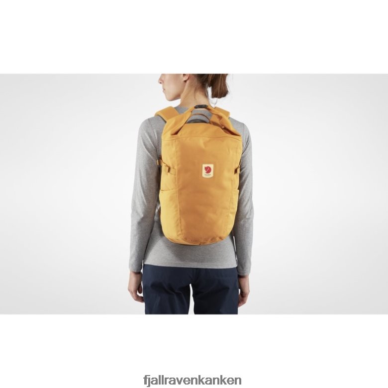 Fjallraven Kanken - Ulvö Rolltop 23 Black Fjällräven Outlets