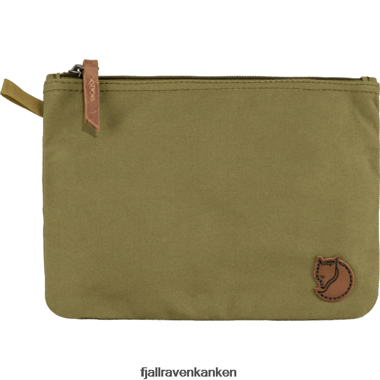 Fjallraven Kanken - Gear Pocket Green Fjällräven Outlets