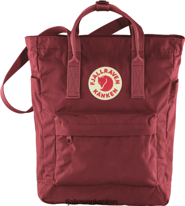 Fjallraven Kanken - Ox Red Kånken Totepack Fjällräven Outlets