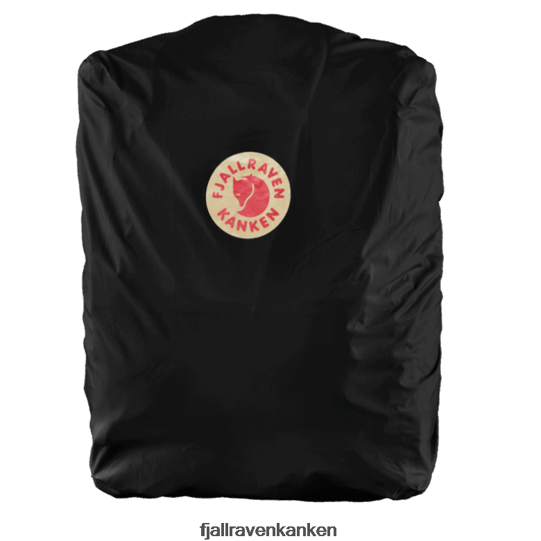 Fjallraven Kanken - Kånken Rain Cover Black Fjällräven Outlets Brand