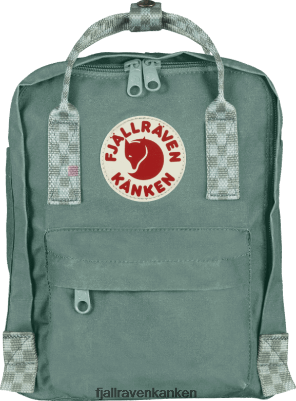 Fjällräven Polska - Frost Green/Chess Pattern Fjällräven Outlets Kånken Mini - Various Colours