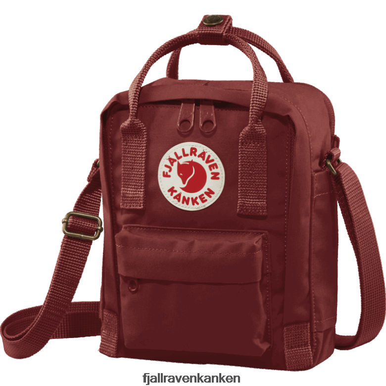 Fjallraven Kanken - Ox Red Kånken Sling - Various Colours Fjällräven Outlets