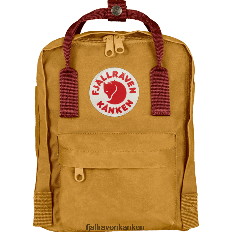 Fjallraven Kanken - Acorn/Ox Red Kånken Mini - Various Colours Fjällräven Outlets