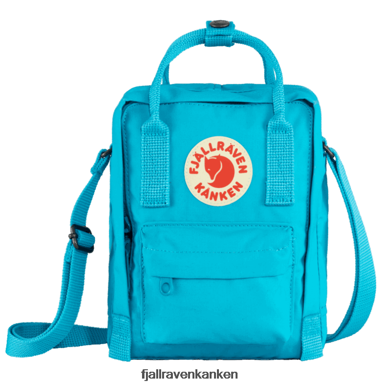 Fjallraven Kanken - Deep Turquoise Kånken Sling - Various Colours Fjällräven Outlets