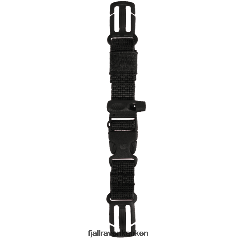 Fjallraven Kanken - Black Kånken Chest Strap Fjällräven Outlets Brand