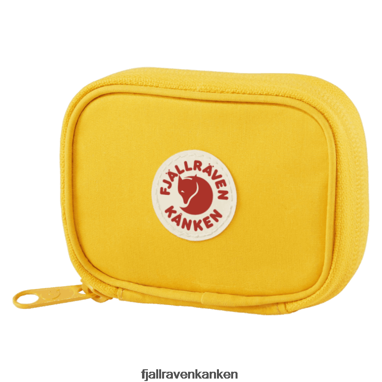 Fjallraven Kanken - Warm Yellow Kånken Card Wallet Fjällräven Outlets