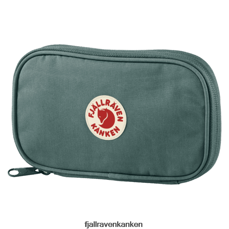 Fjallraven Kanken - Frost Green Kånken Travel Wallet Fjällräven Outlets