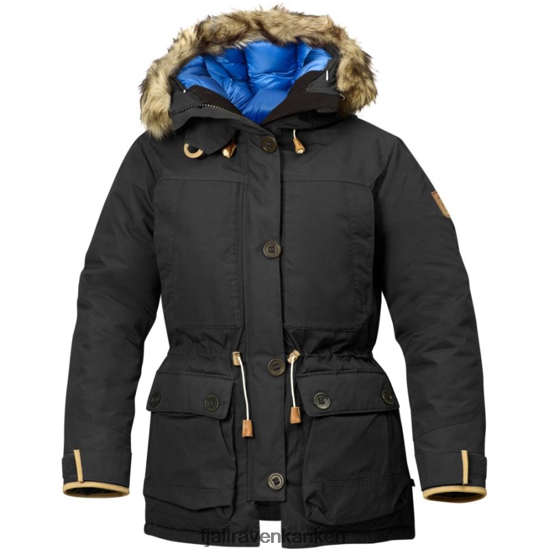 Fjällräven Polska - Dark Grey Fjällräven Outlets Expedition Down Parka No. 1 W