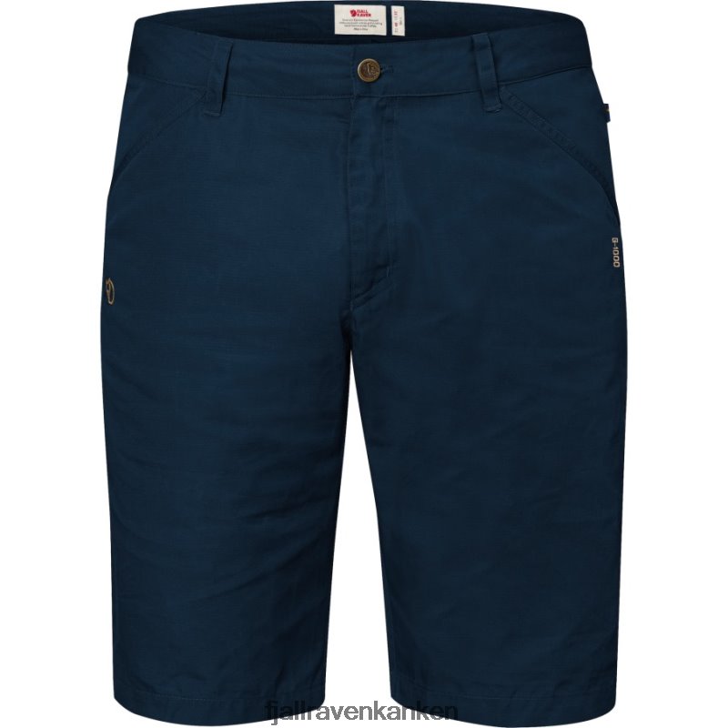 Fjallraven Sklep - Fjällräven Outlets Navy High Coast Shorts M