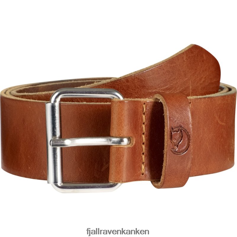 Fjallraven Kanken - Leather Cognac Singi Belt 4 Cm Fjällräven Outlets Brand