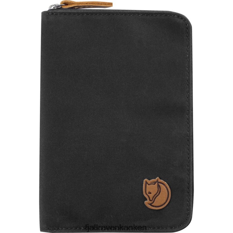 Fjallraven Kanken - Dark Grey Passport Wallet Fjällräven Outlets