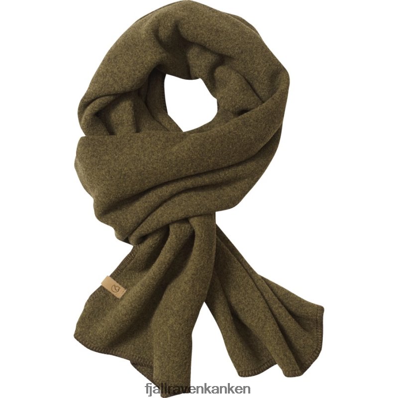 Fjallraven Kanken - Lappland Fleece Scarf Dark Olive Fjällräven Outlets