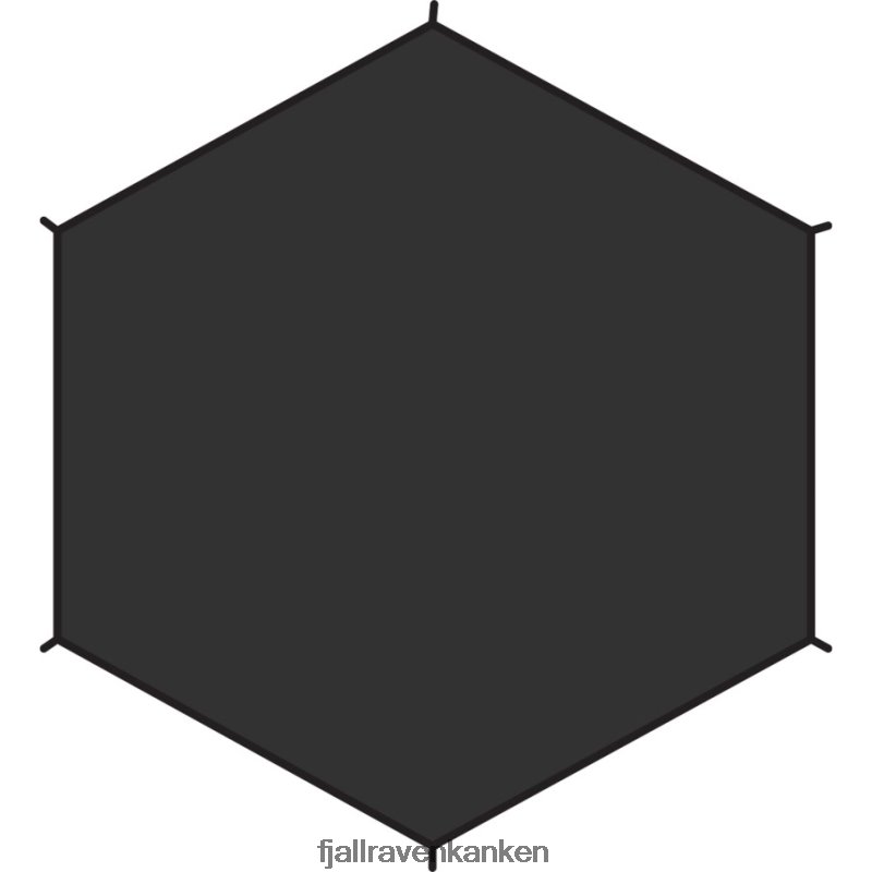 Fjällräven Polska - Fjällräven Outlets Dome 2 Footprint Black