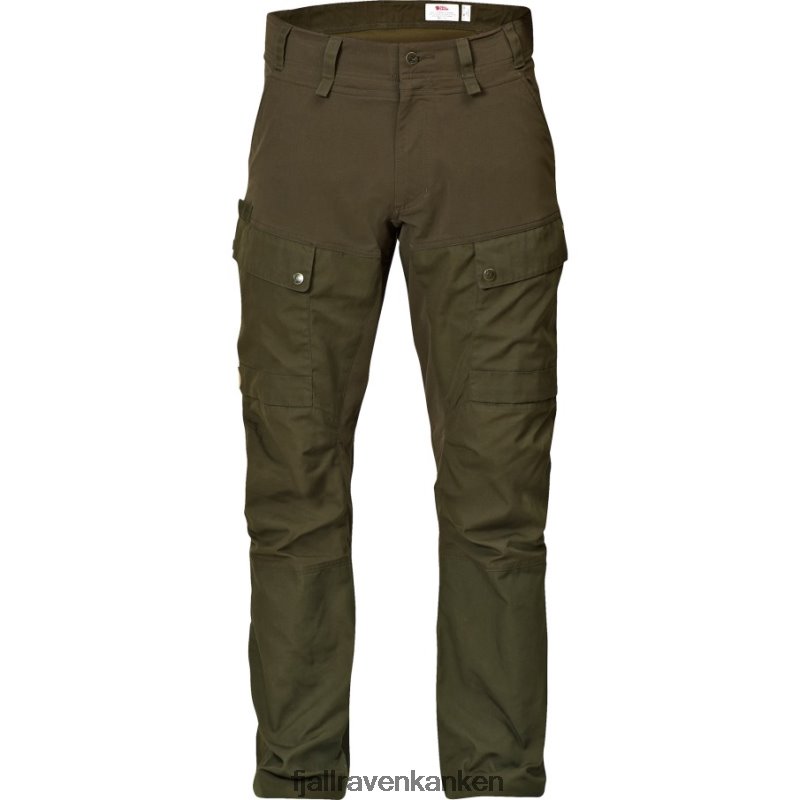 Fjällräven Polska - Dark Olive Fjällräven Outlets Lappland Hybrid Trousers M