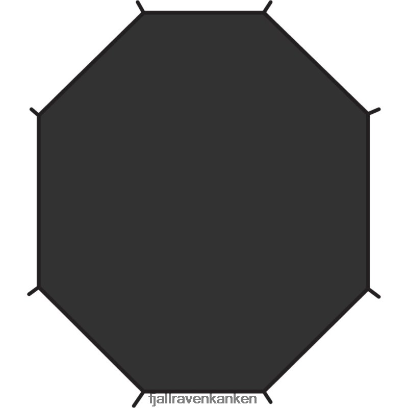 Fjallraven Kanken - Black View 2 Footprint Fjällräven Outlets