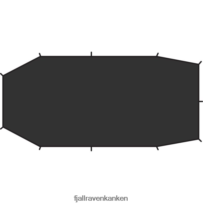 Fjällräven Polska - Black Fjällräven Outlets Endurance 3 Footprint