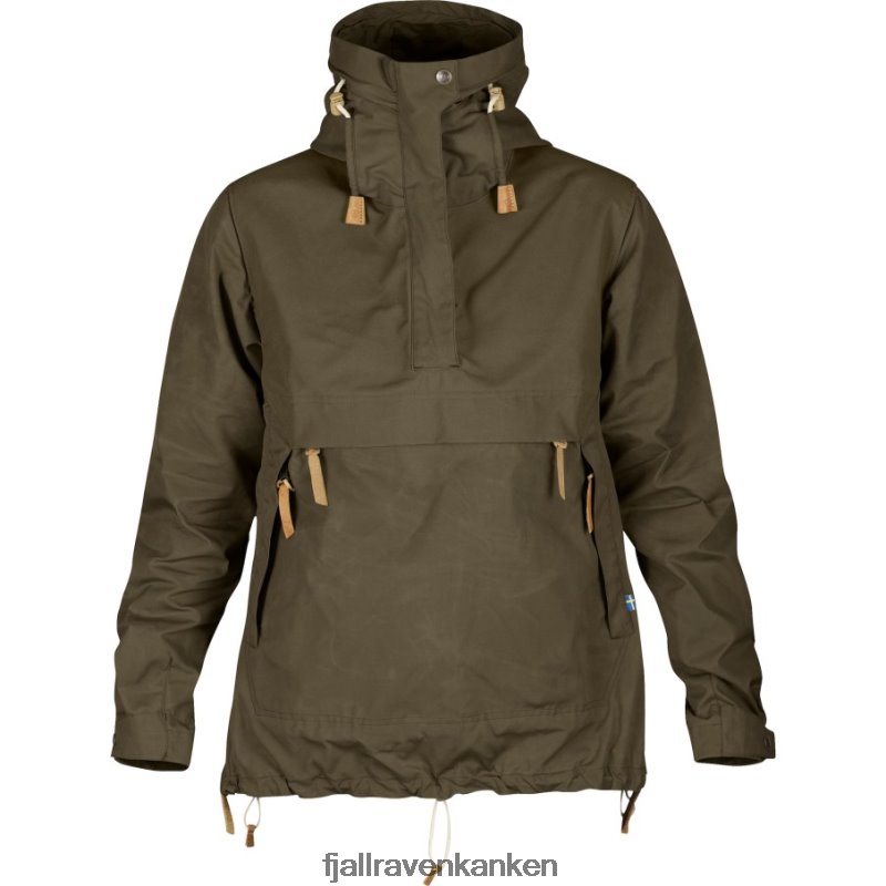 Fjällräven Polska - Fjällräven Outlets Anorak No. 8 W Dark Olive