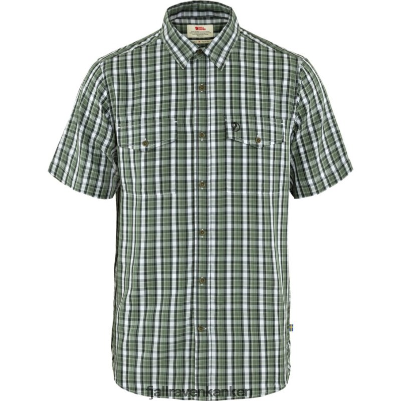 Fjallraven Kanken - Abisko Cool Shirt Ss M Patina Green-Dark Navy Fjällräven Outlets Brand