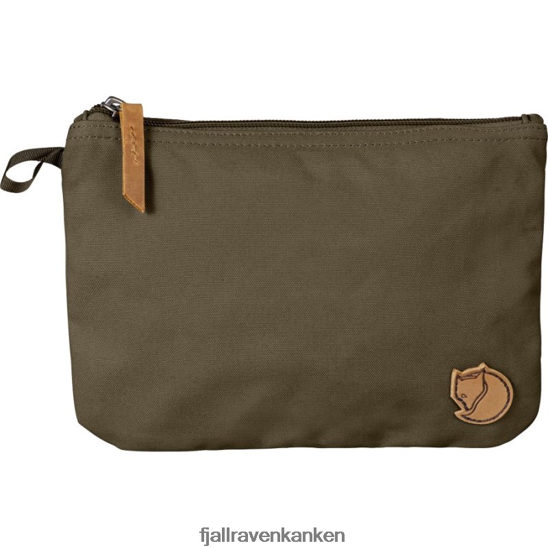 Fjallraven Kanken - Dark Olive Gear Pocket Fjällräven Outlets Brand