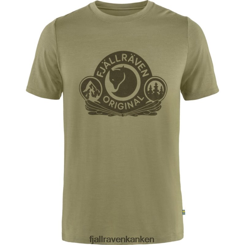 Fjallraven Kanken - Abisko Wool Classic Ss M Light Olive Fjällräven Outlets