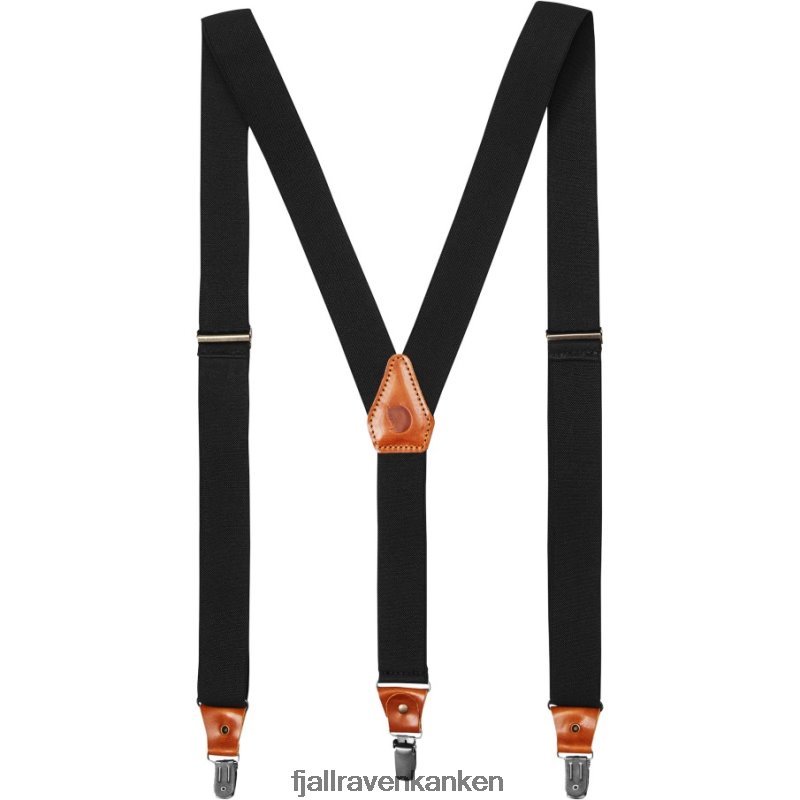 Fjallraven Sklep - Fjällräven Outlets Dark Grey Singi Clip Suspenders