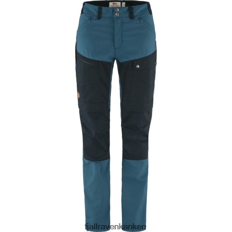 Fjallraven Sklep - Fjällräven Outlets Indigo Blue-Dark Navy Abisko Midsummer Zip Off Trousers W