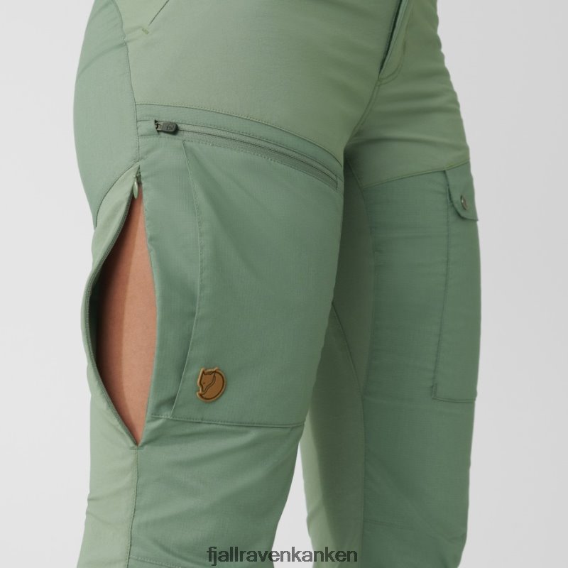 Fjallraven Kanken - Jade Green-Patina Green Abisko Midsummer Trousers W Short Fjällräven Outlets