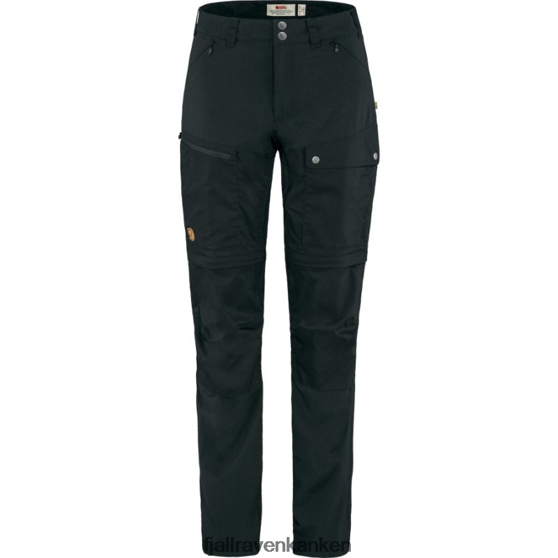 Fjallraven Sklep - Abisko Midsummer Zip Off Trousers W Fjällräven Outlets Brand Black