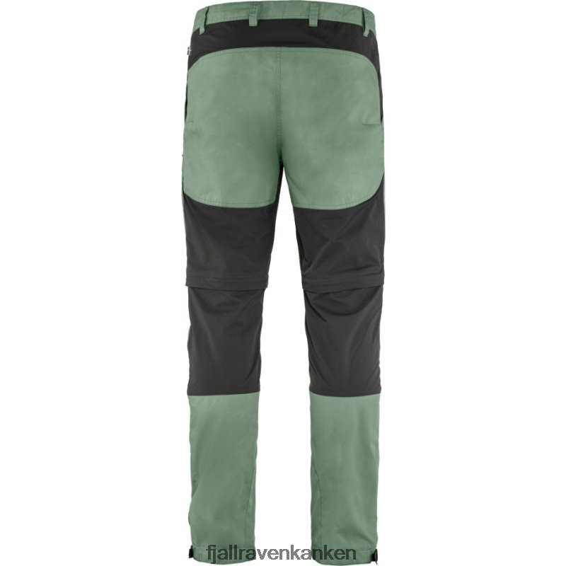 Fjällräven Polska - Fjällräven Outlets Abisko Lite Trekking Zip-Off M Reg Patina Green-Dark Grey