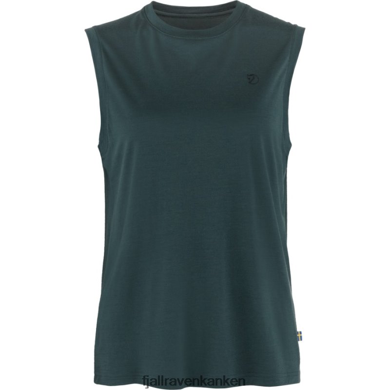 Fjallraven Kanken - Dark Navy Abisko Wool Tank Top W Fjällräven Outlets
