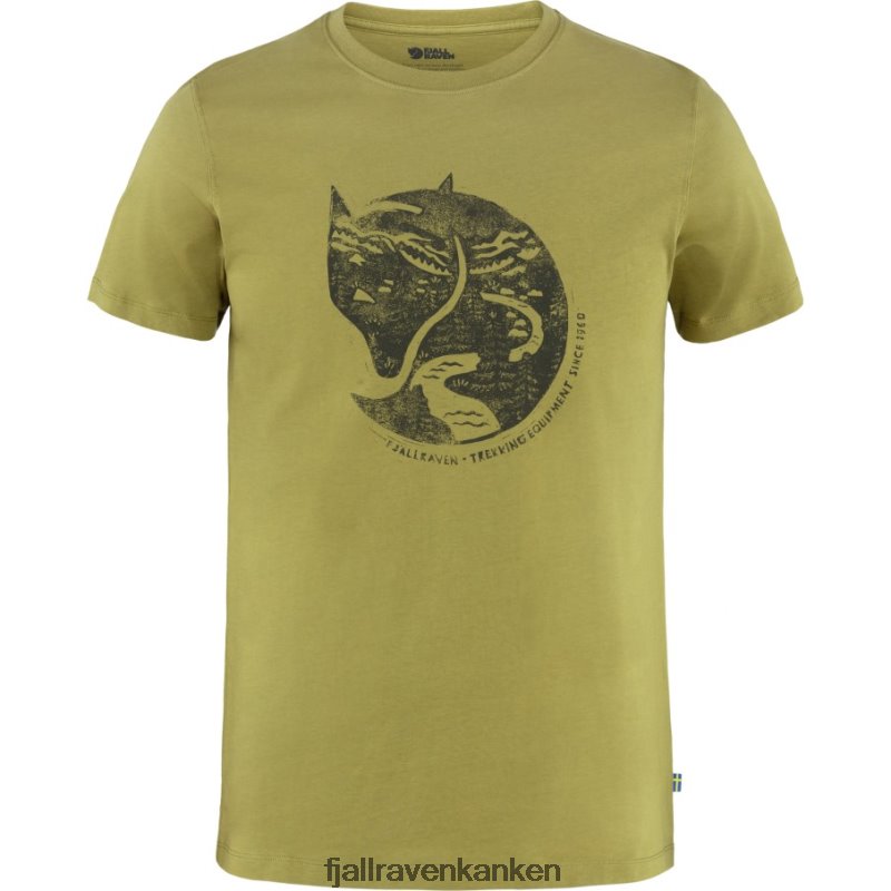 Fjallraven Kanken - Moss Green Arctic Fox T-Shirt M Fjällräven Outlets
