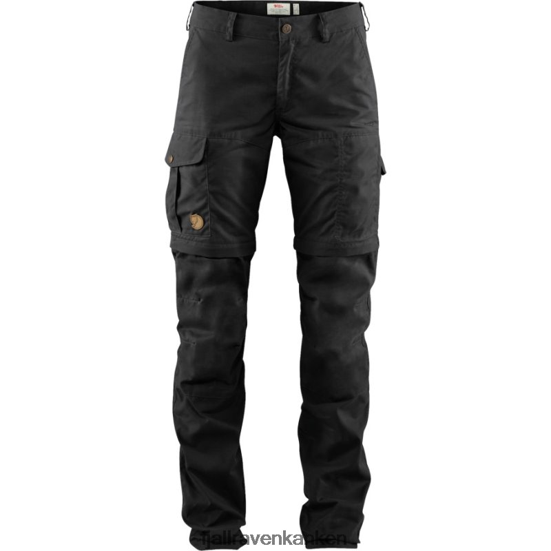 Fjällräven Polska - Dark Grey Fjällräven Outlets Karla Pro Zip-Off Trousers W
