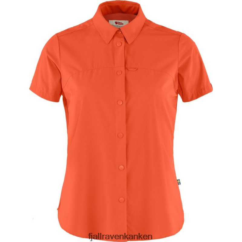 Fjallraven Kanken - High Coast Lite Shirt Ss W Rowan Red Fjällräven Outlets